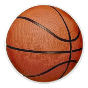 Basketball Design Drawer Pull, Cabinet Knob