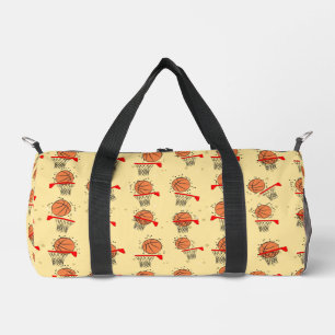 Basketball Design  Duffle Bag