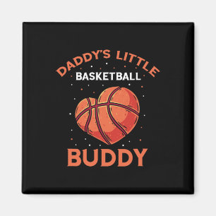 Basketball Design - Girl Who Loves Basketball And  Magnet