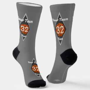 Basketball Design Socks Any Colour HAMbyWG