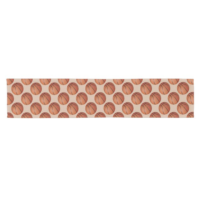 Basketball Design Table Runner (Horizontal)