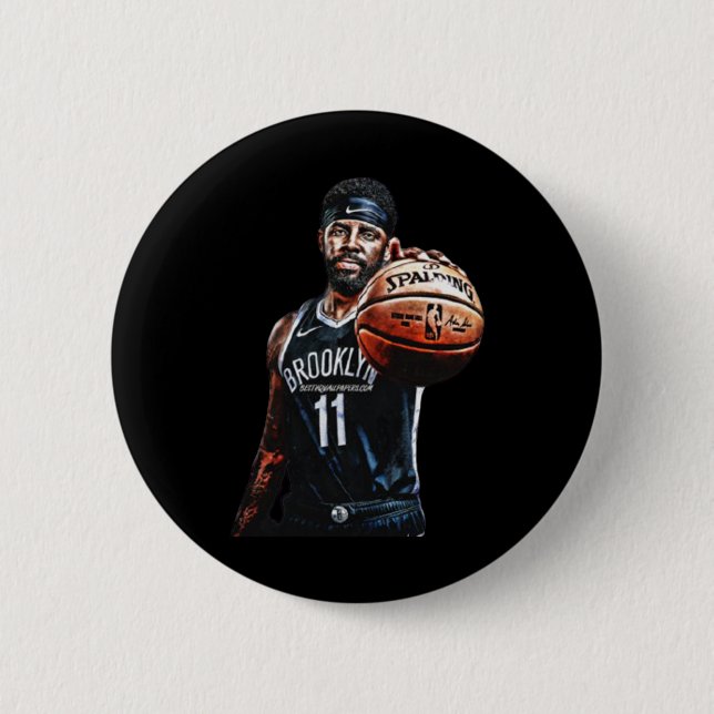 Basketball Designs  2 Inch Round Button (Front)