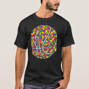 Basketball Dots International Dot Day Boys Kids Me T-Shirt