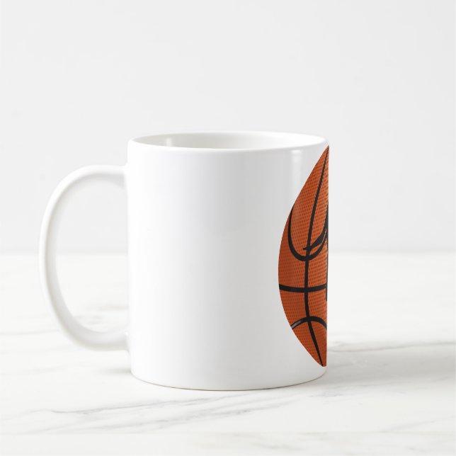Basketball dunk coffee mug (Left)