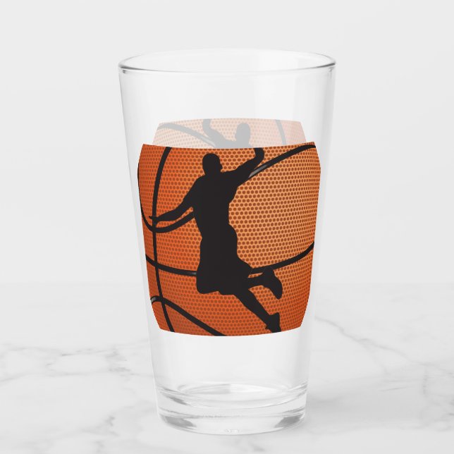 Basketball dunk glass (Front)