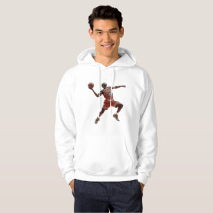 Basketball Dunk Silhouette  Hoodie