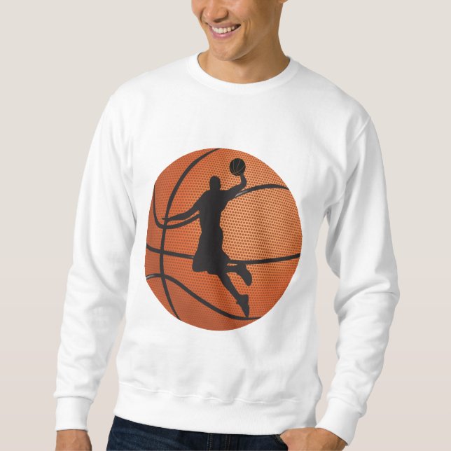 Basketball dunk sweatshirt (Front)