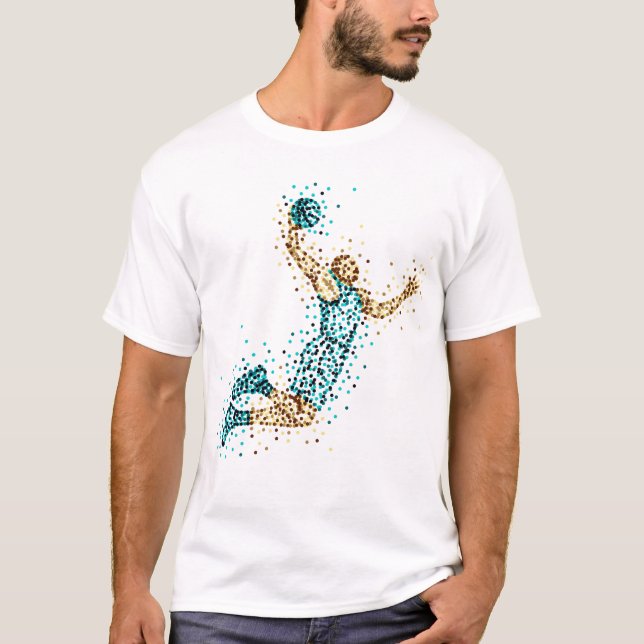 Basketball dunk T-Shirt (Front)