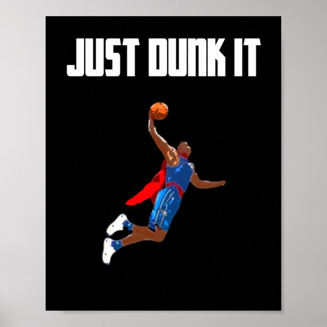 Basketball Dunking  Poster (Front)