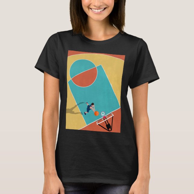 Basketball Dunks 1  T-Shirt (Front)