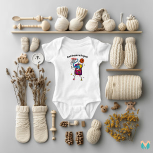 Basketball Elephant Slam Dunk Baby Bodysuit