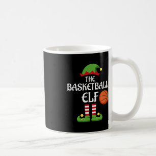 Basketball Elf Family Matching Group Christmas Spo Coffee Mug