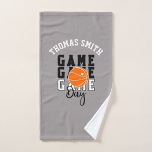 basketball entraîneur équipe serviette à main