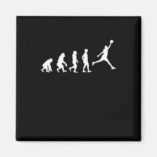 Basketball Evolution Champion Basketball Player  Magnet