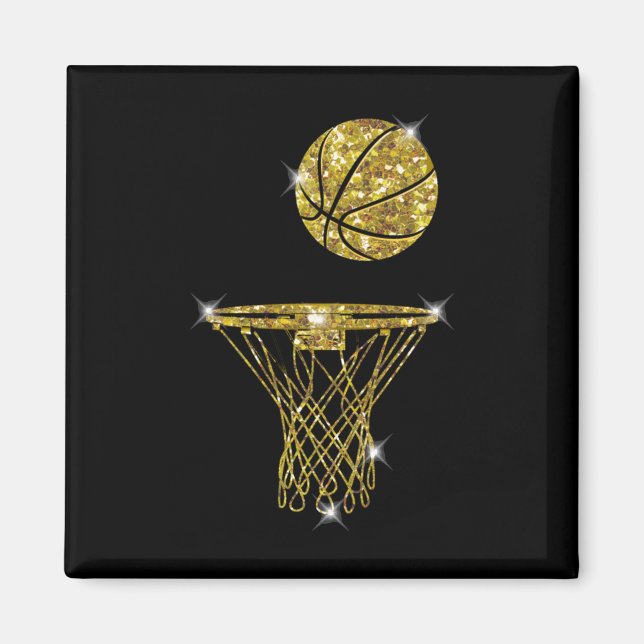 Basketball Exquisite  Magnet (Front)