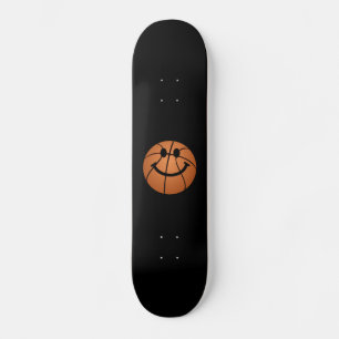 Basketball face skateboard