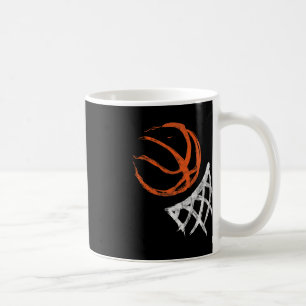 Basketball Fan Gift for Men Women Boys and Girls D Coffee Mug