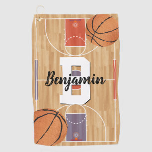 Basketball Fans Golf Towel