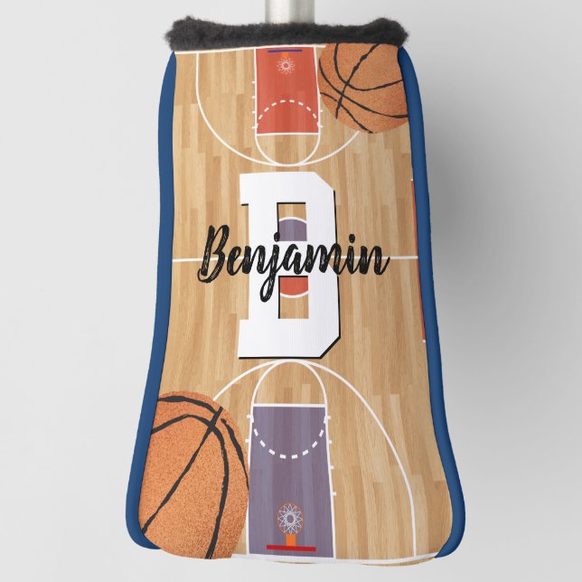 Basketball Fans Putter Golf Head Cover (Rotate 90)