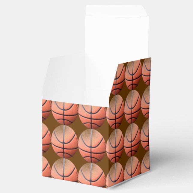 Basketball Favor Box (Opened)