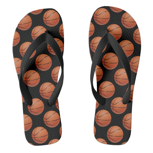 Basketball Flip Flops (Footbed)