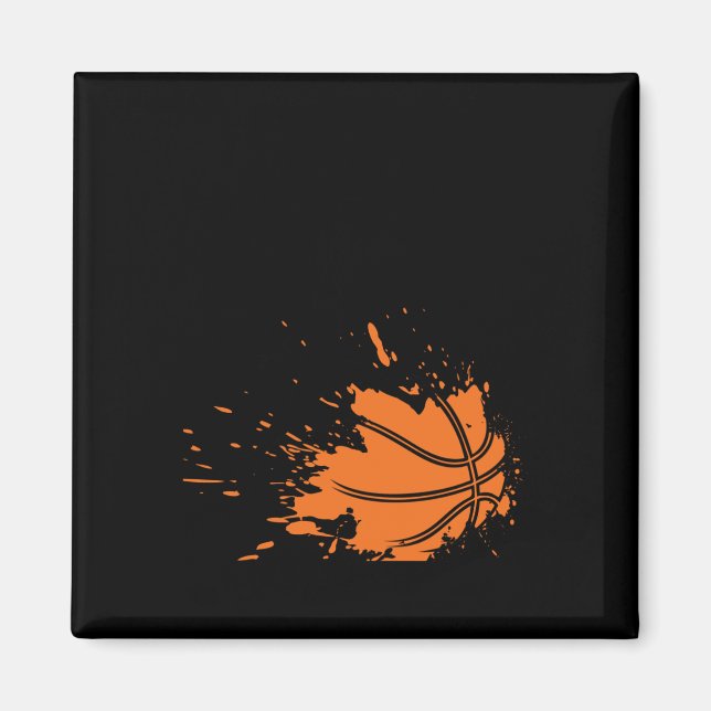 Basketball For Lovers  Magnet (Front)