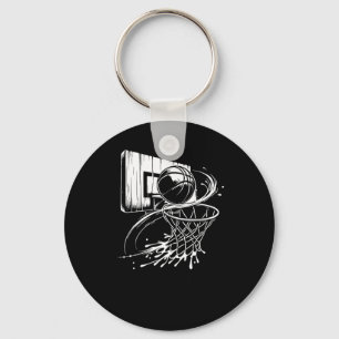 Basketball For Men Boys Women  Keychain
