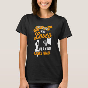 Basketball  For Men Slam Dunk Teens Kids Youth Pla T-Shirt