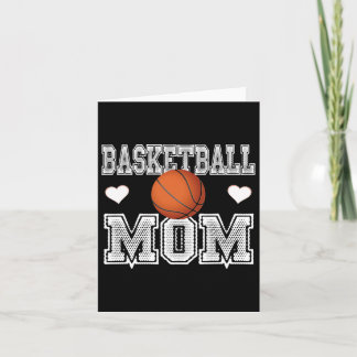 Basketball For Moms-basketball Mom -love My Boys Card