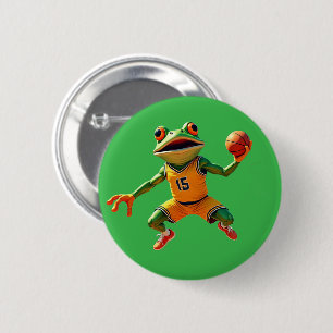 Basketball Frog green button
