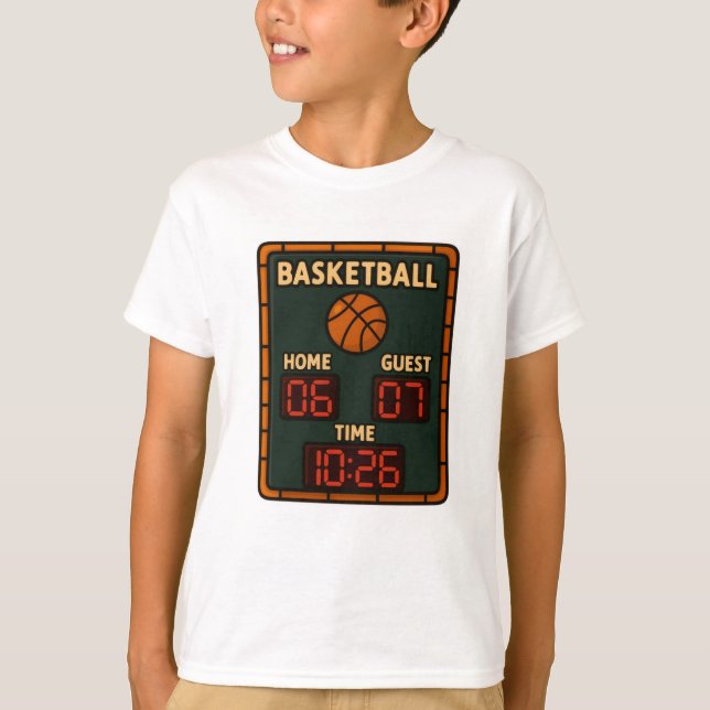 Basketball fun shirt 6-7 (Front)