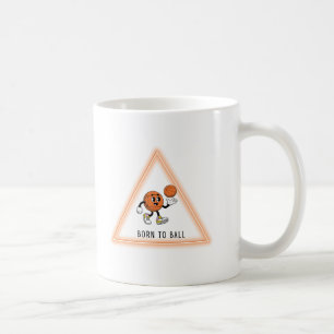 Basketball Funny and Cute Design Coffee Mug