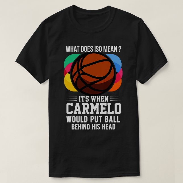 Basketball Funny T-Shirt (Design Front)
