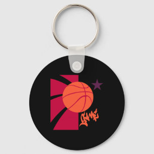 Basketball Game Keychain