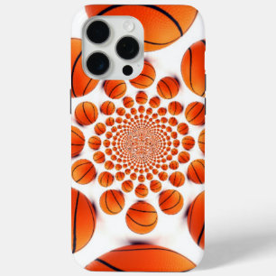 Basketball Game of Champions: Court Vision Kaleida iPhone 15 Pro Max Case