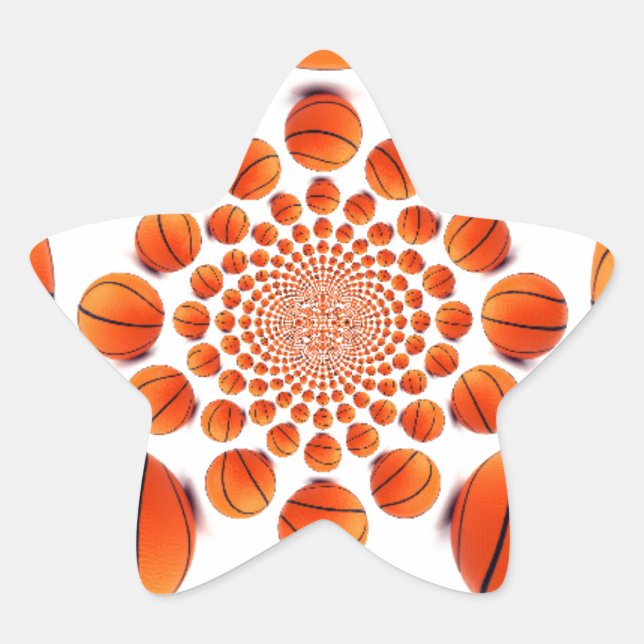 Basketball Game of Champions: Court Vision Kaleida Star Sticker