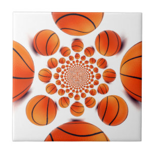 Basketball Game of Champions: Court Vision Kaleida Tile