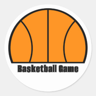 Basketball Game Sticker
