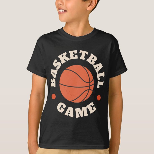 Basketball Game  T-Shirt (Front)