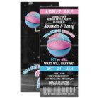 Basketball Gender Reveal Ticket