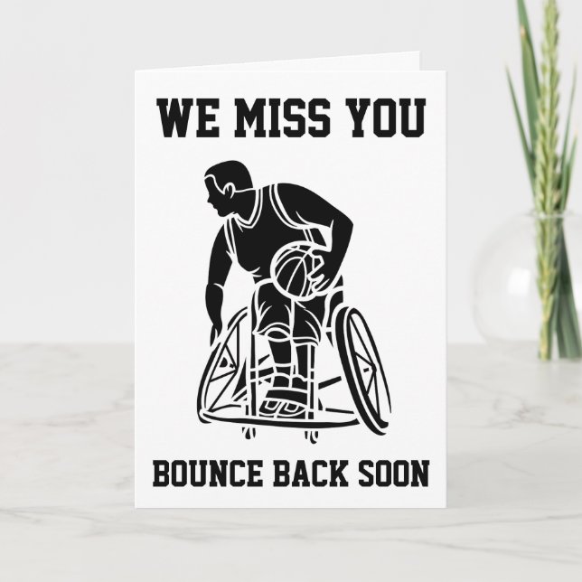 basketball get well soon cards (Front)
