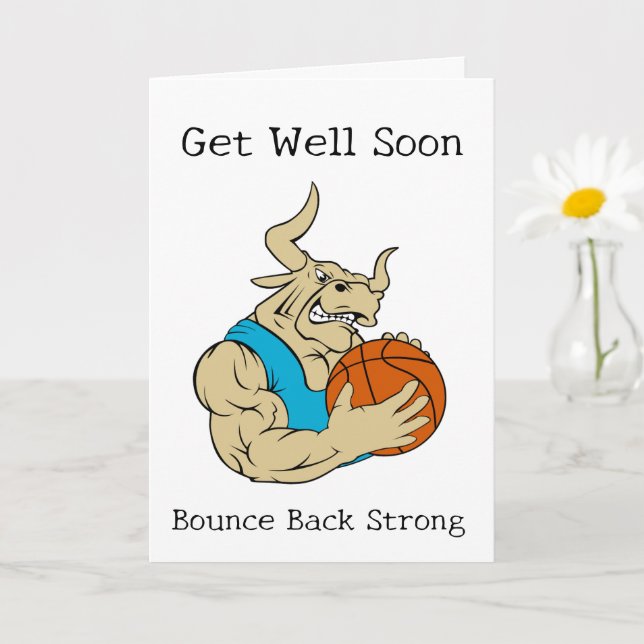 basketball get well soon cards (Small Plant)