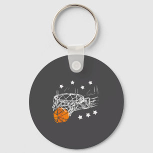 Basketball Gift For Coach Men Youth Baller Player  Keychain