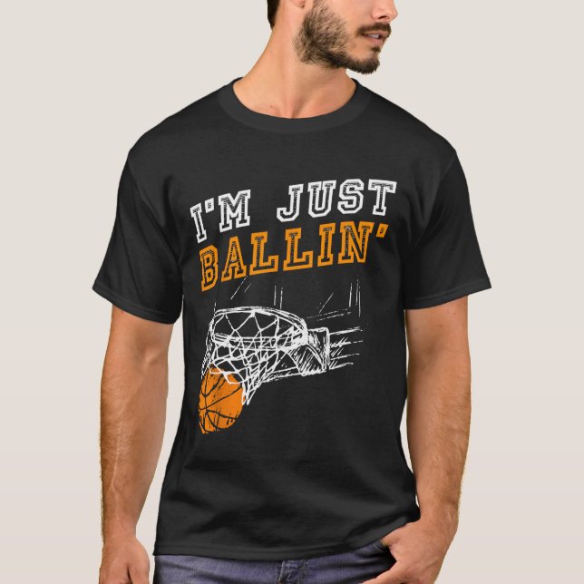 Basketball Gift For Coach Player Boys Girls Men Yo T-Shirt (Front)