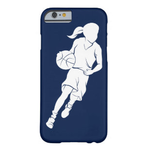 Basketball Girl Dribbling Barely There iPhone 6 Case