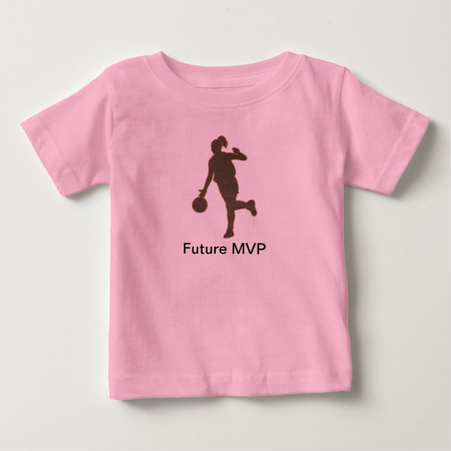 Basketball Girl Future MVP Romper (Front)