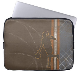 Basketball Girl Laptop Sleeve