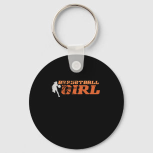 Basketball Girl Usa  Keychain