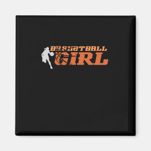 Basketball Girl Usa  Magnet