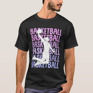 Basketball Girl Women Kids T-Shirt